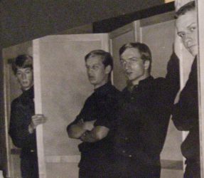 THE TORIES - von rechts Hagen, dann Reinhard W., Dieter und Reinhard B. Foto: M.Bittrich 1965 - mit KLICK zum gr&ouml;&szlig;eren Bild